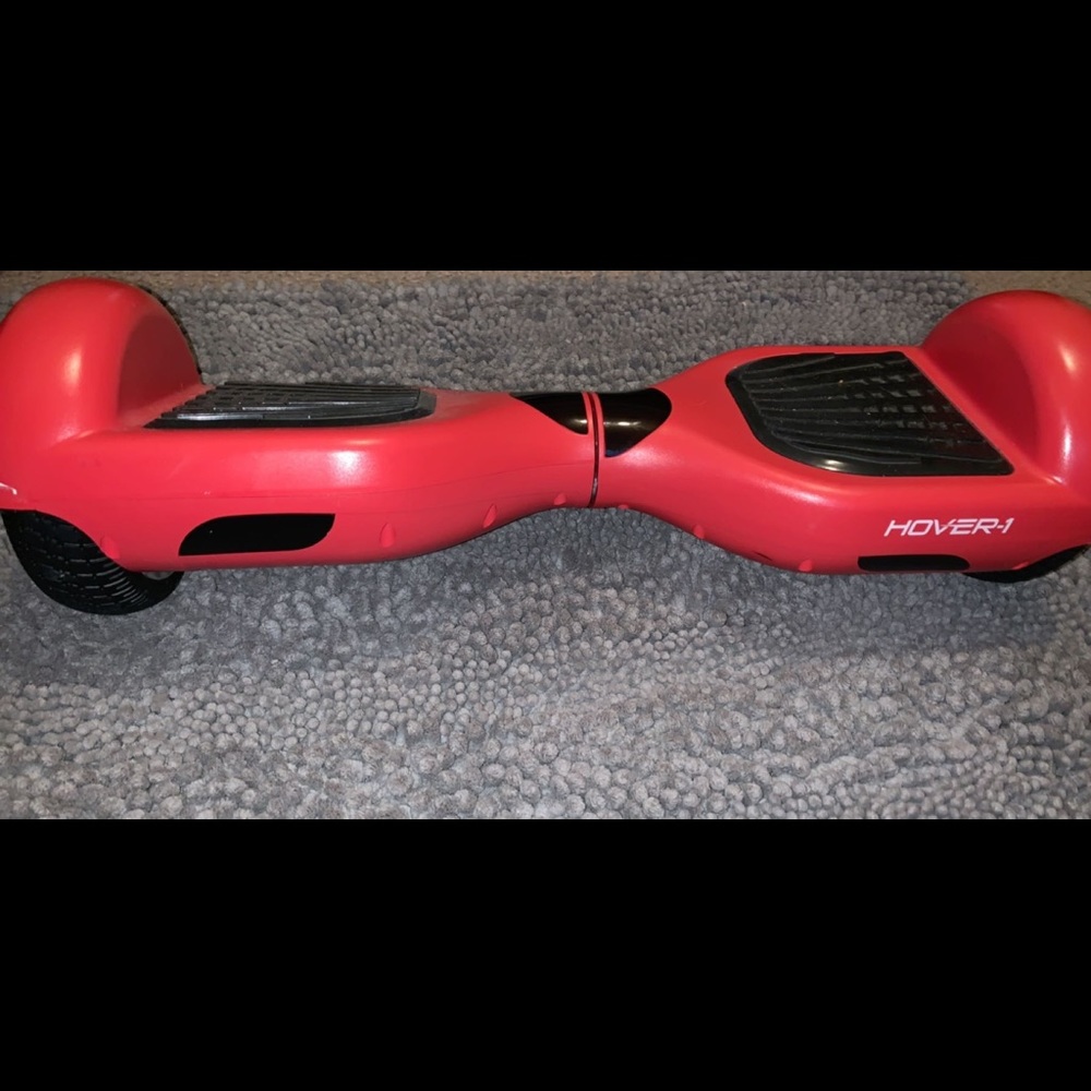 red hover board